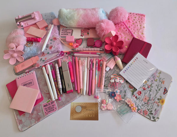 Tickled Pink Mystery Box (15,20,25,30 items)
