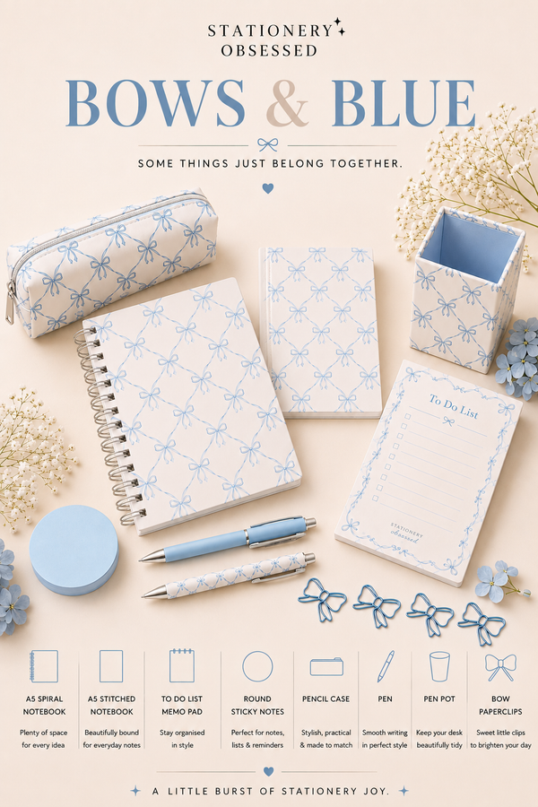 Bows & Blue Collection