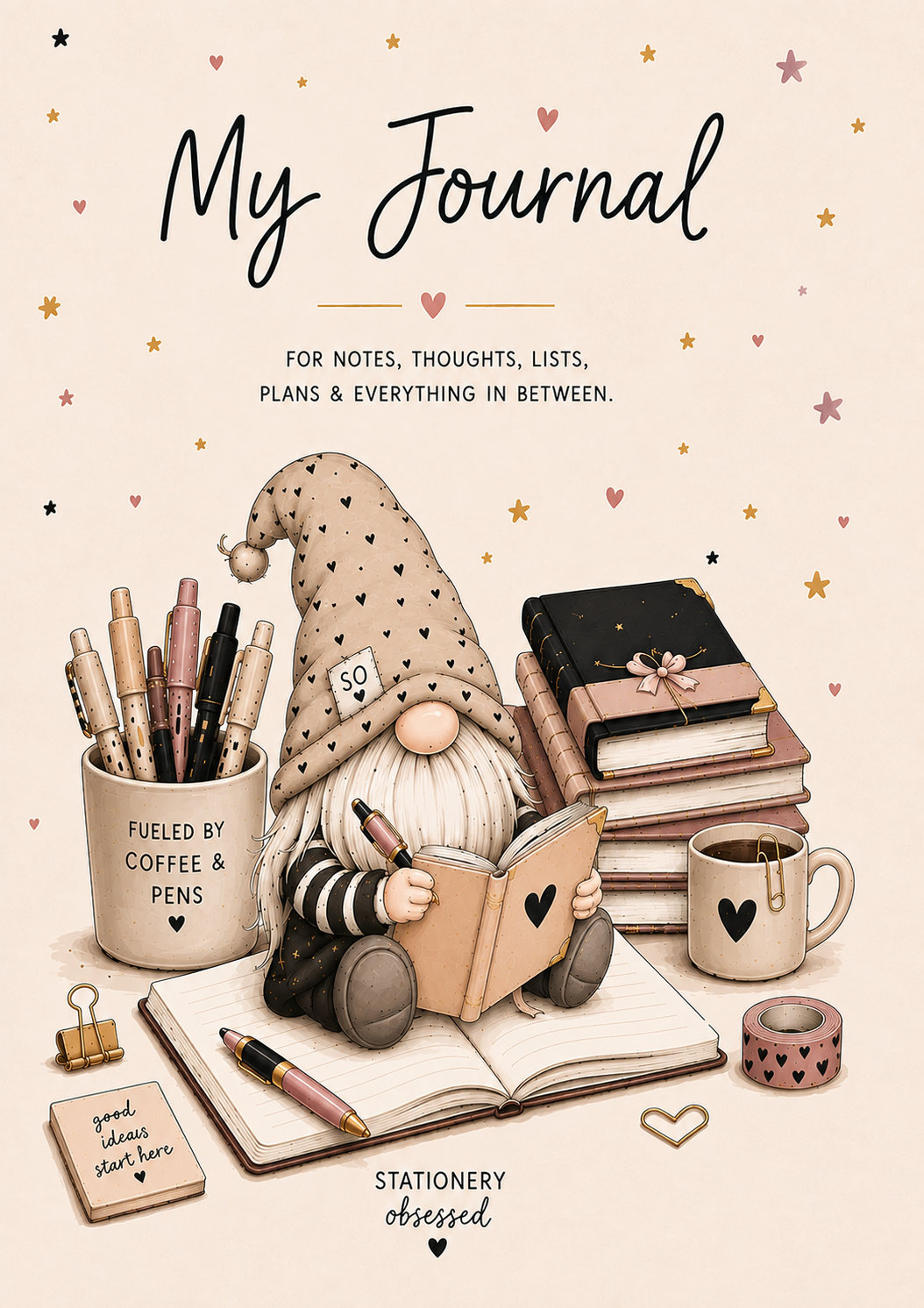 Stationery Obsessed - My Journal – Gonk Edition