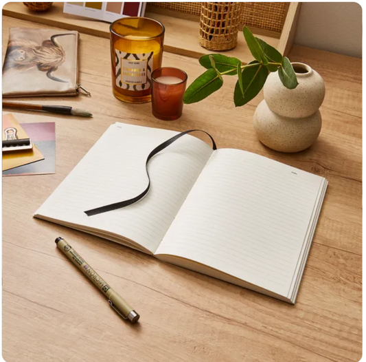 Waters and Noble Highland Cow Softbound Notebook (A4)