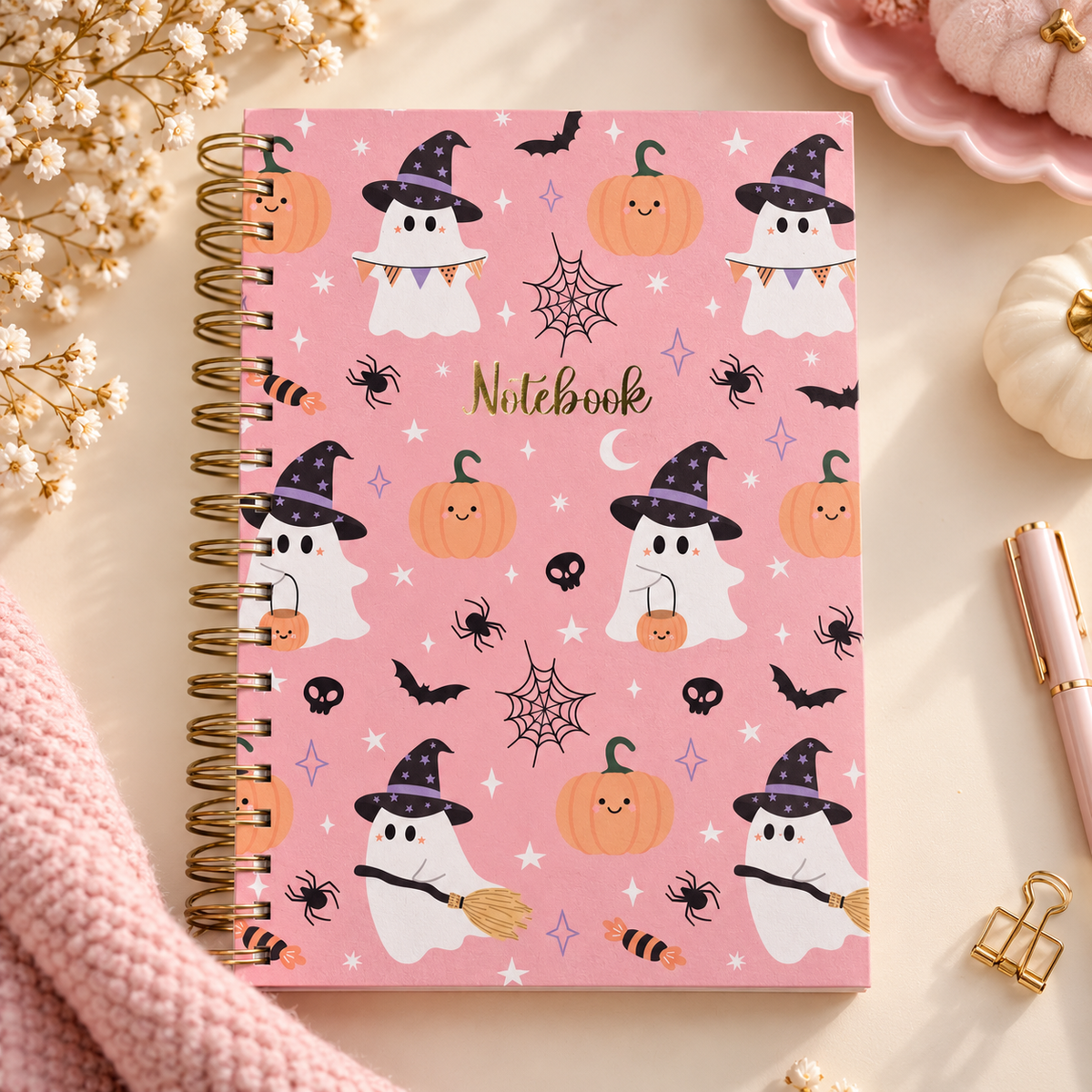 Boo-tiful Notes – B5 Chunky Spiral Notebook