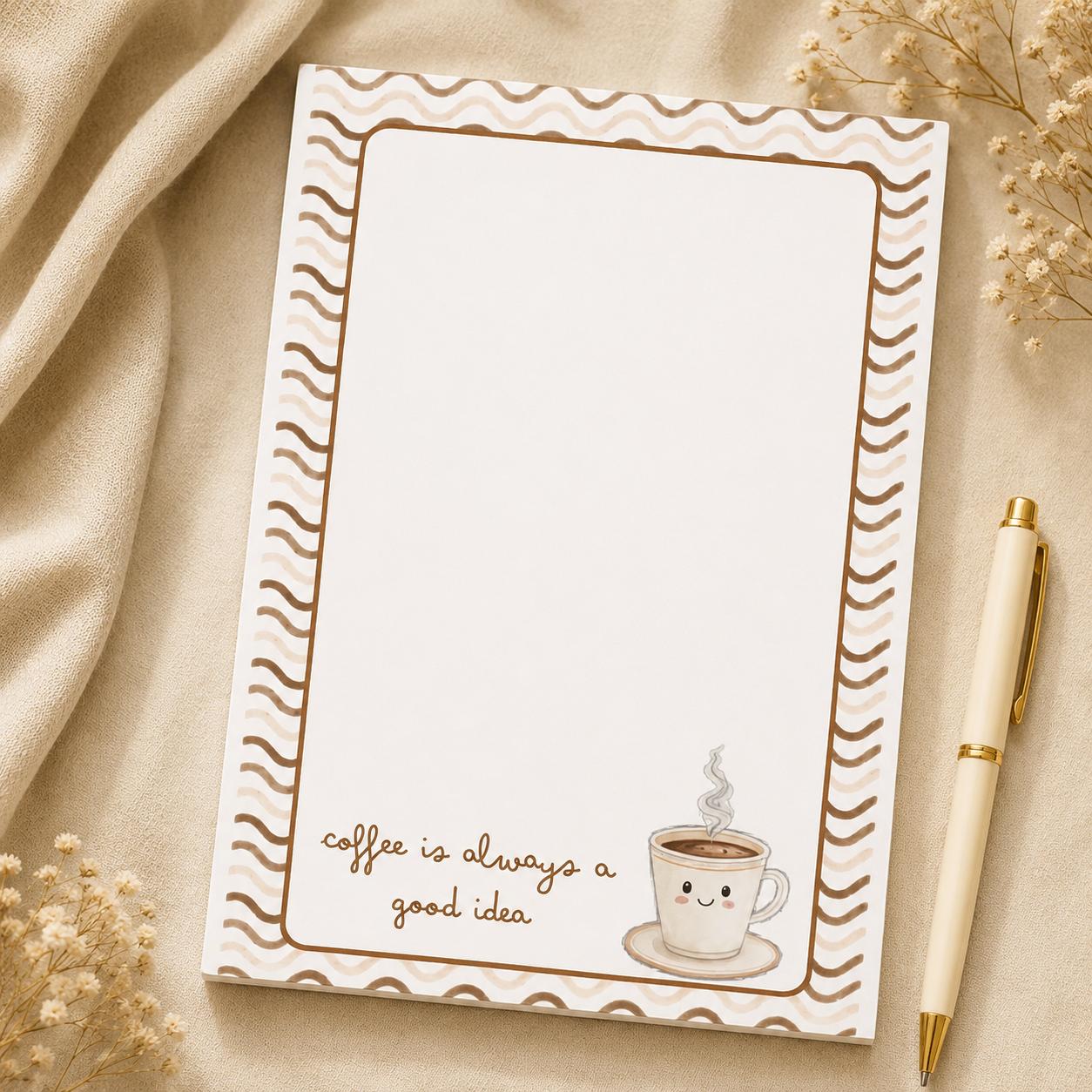 Coffee Lover Memo Pad