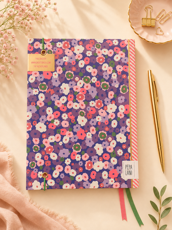A5 Bright Flower Bullet Journal – 160gsm