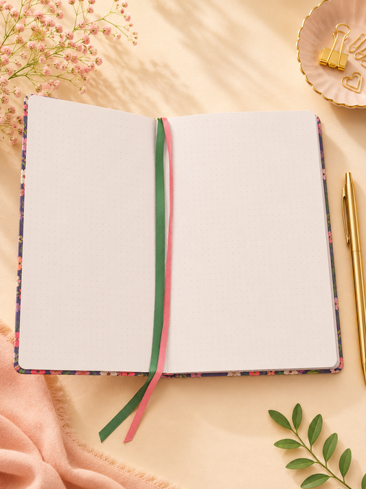A5 Bright Flower Bullet Journal – 160gsm