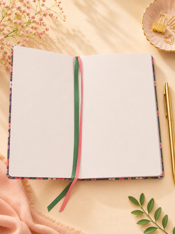A5 Bright Flower Bullet Journal – 160gsm