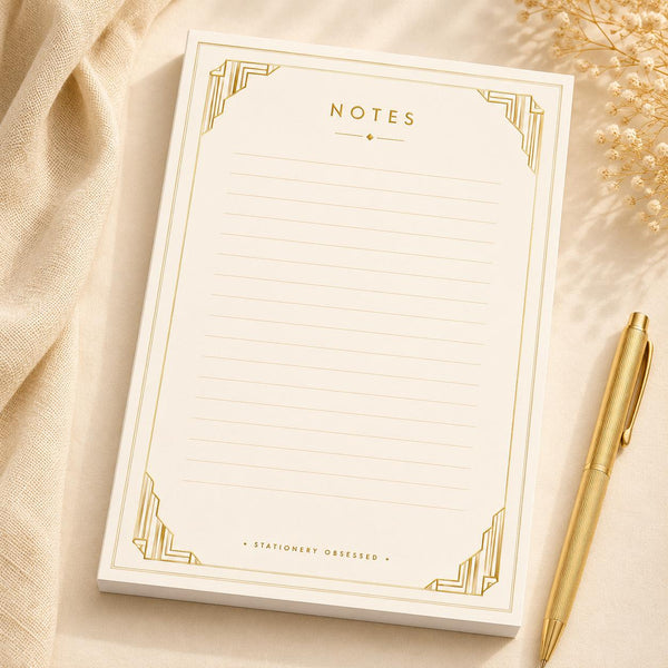 Pure Gold Memo Pad
