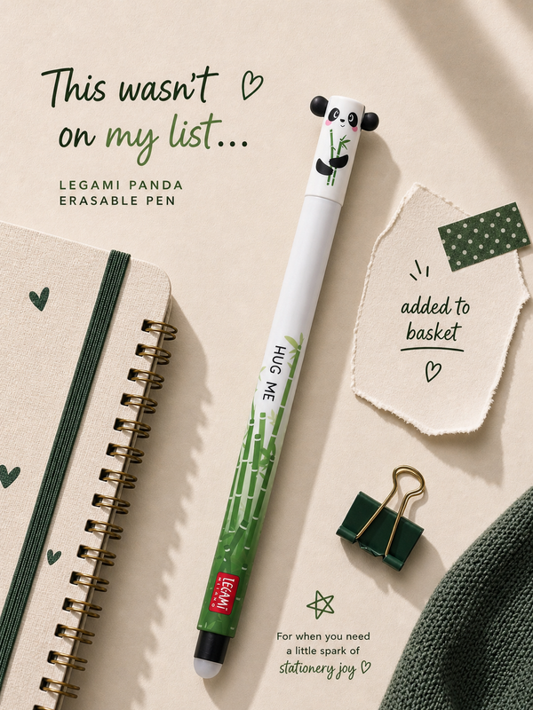 Legami Collectable Erasable Gel Pen