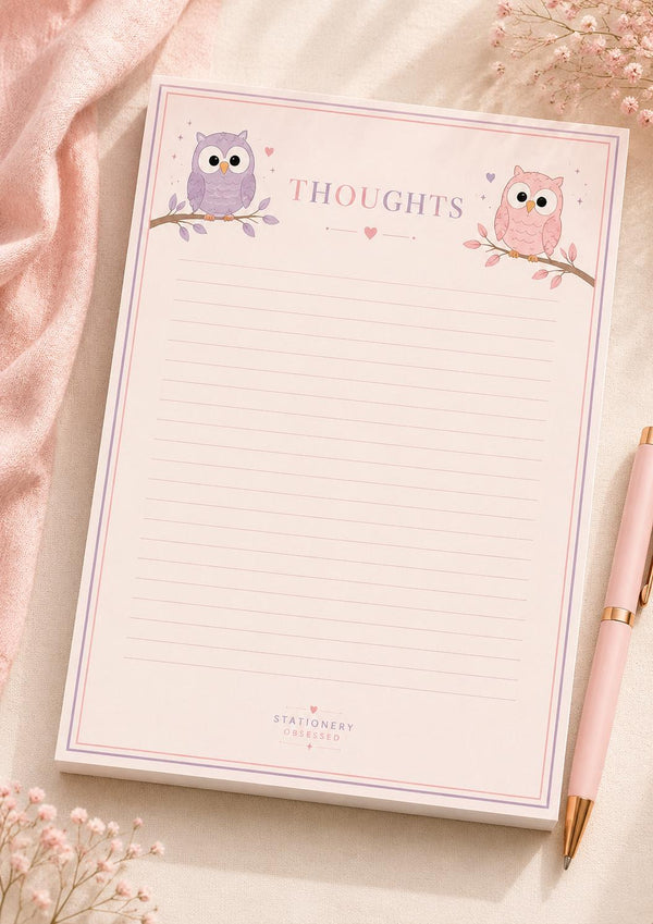 The Wise Owl Memo Pad