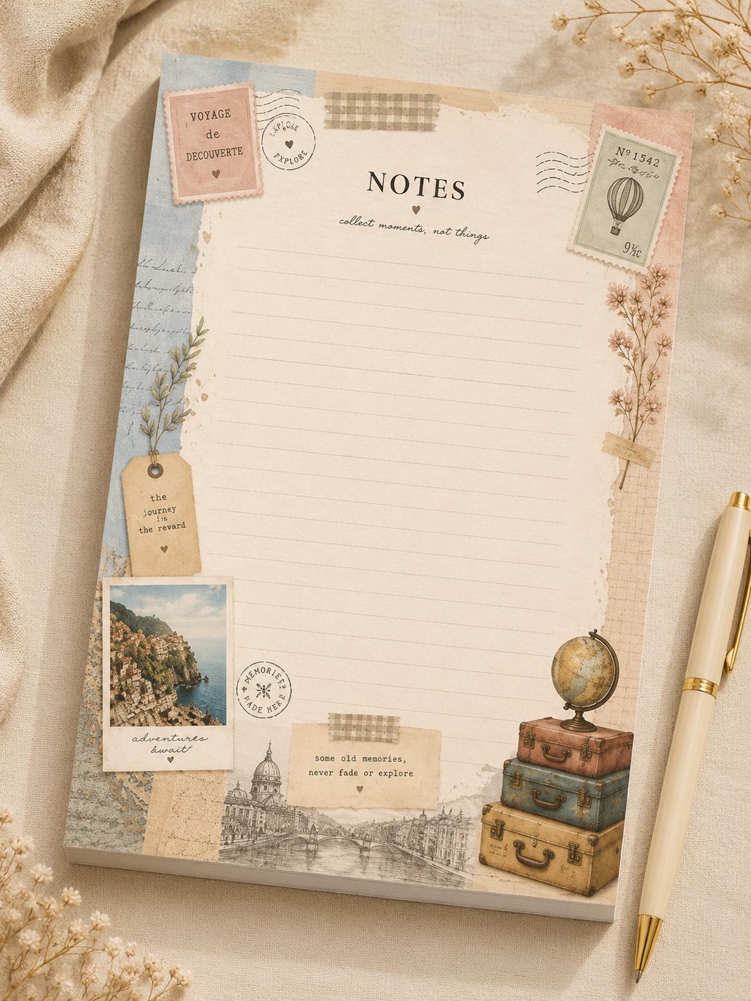 Travel Memo Pad
