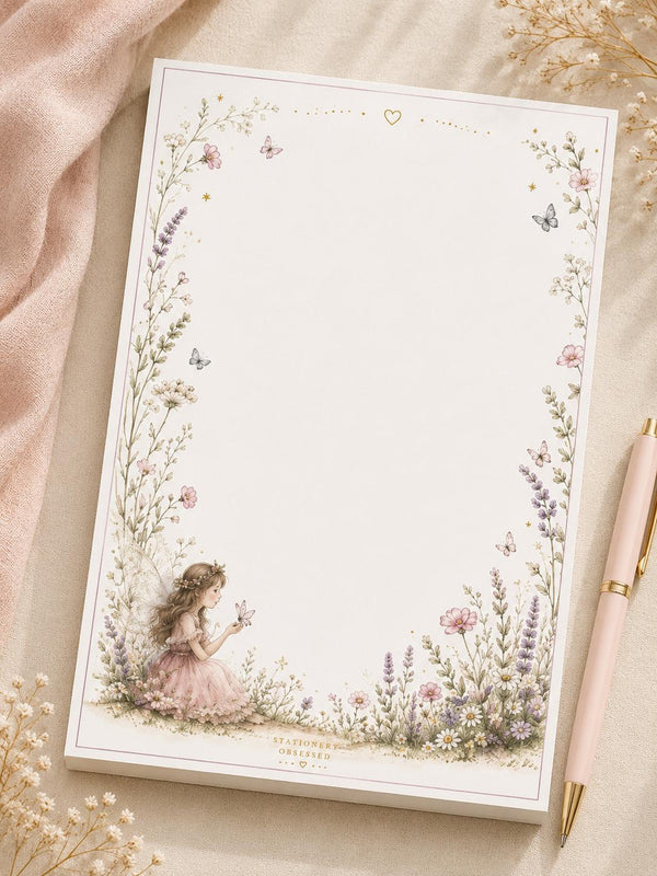 Whimsical Fairy Memo Pad
