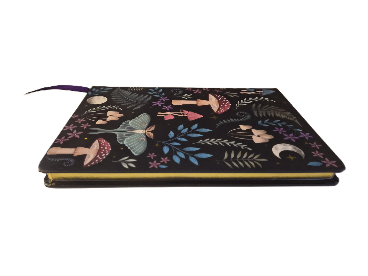 Dark Forest A5 Notebook - Gold Edge