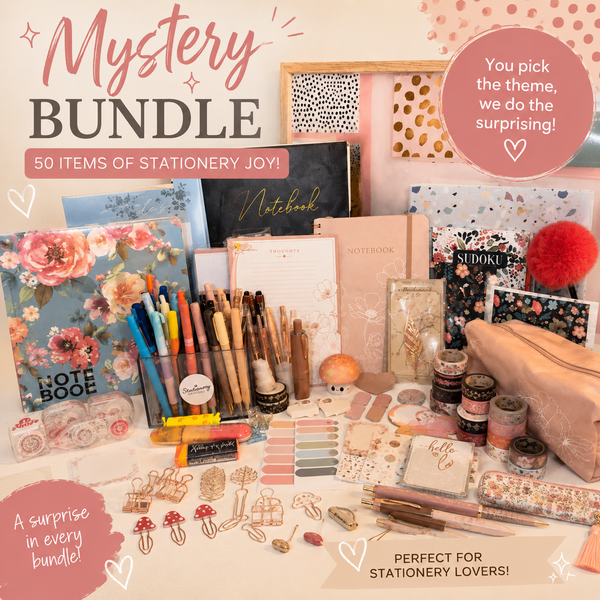 Just for You Stationery Bundle - 50 Piece