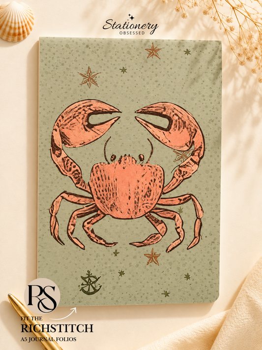 Coastal Crab A5 Notebook