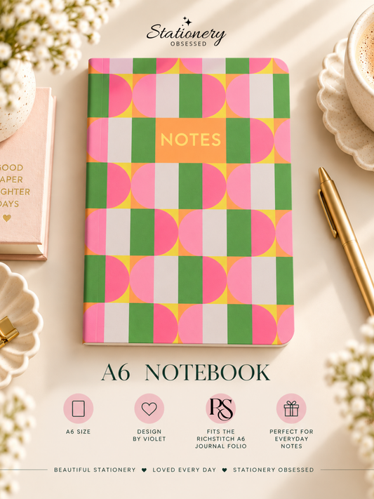 Retro Pop A6 Notebook