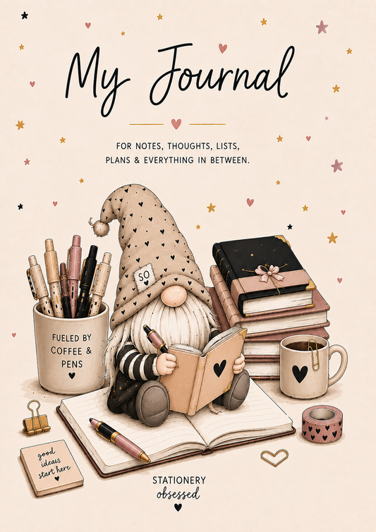 Stationery Obsessed - My Journal –  Gonk Edition