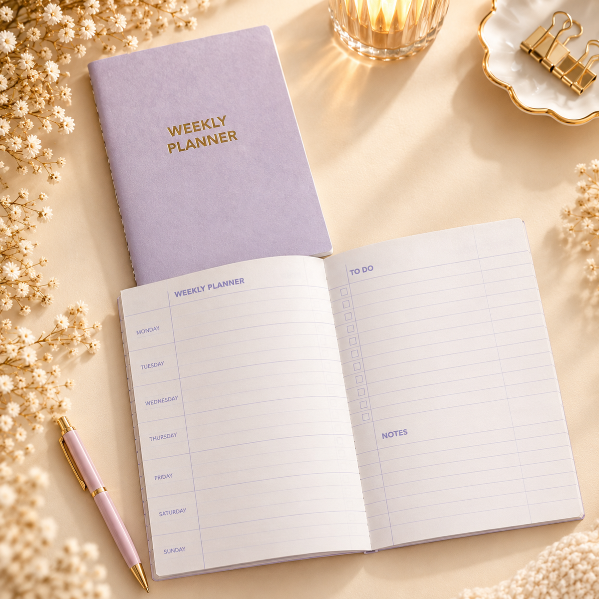 A6 Journal Planner Collection – Set of 3