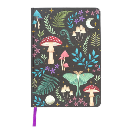 Dark Forest A5 Notebook - Gold Edge