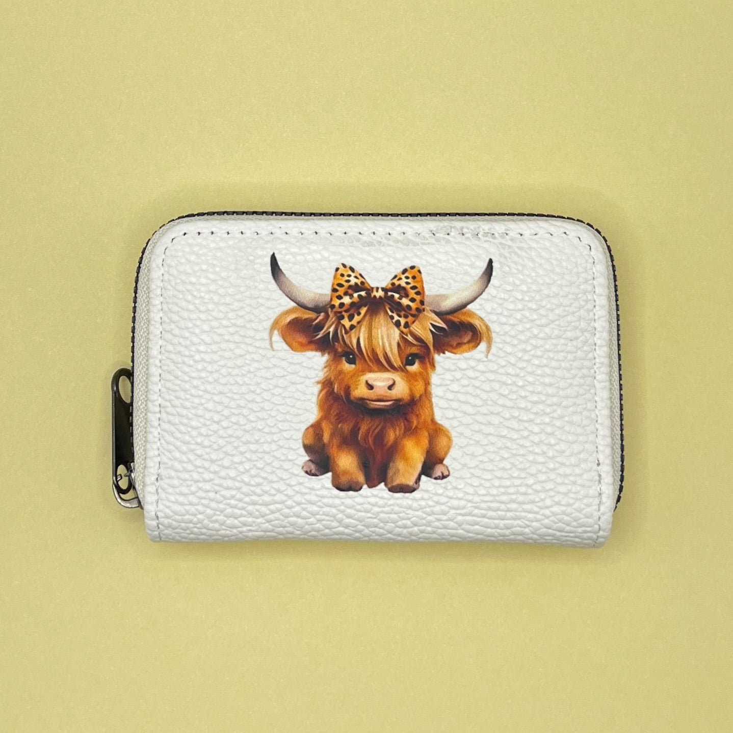 Highland Cow Card Holder