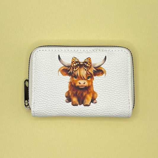 Highland Cow Card Holder