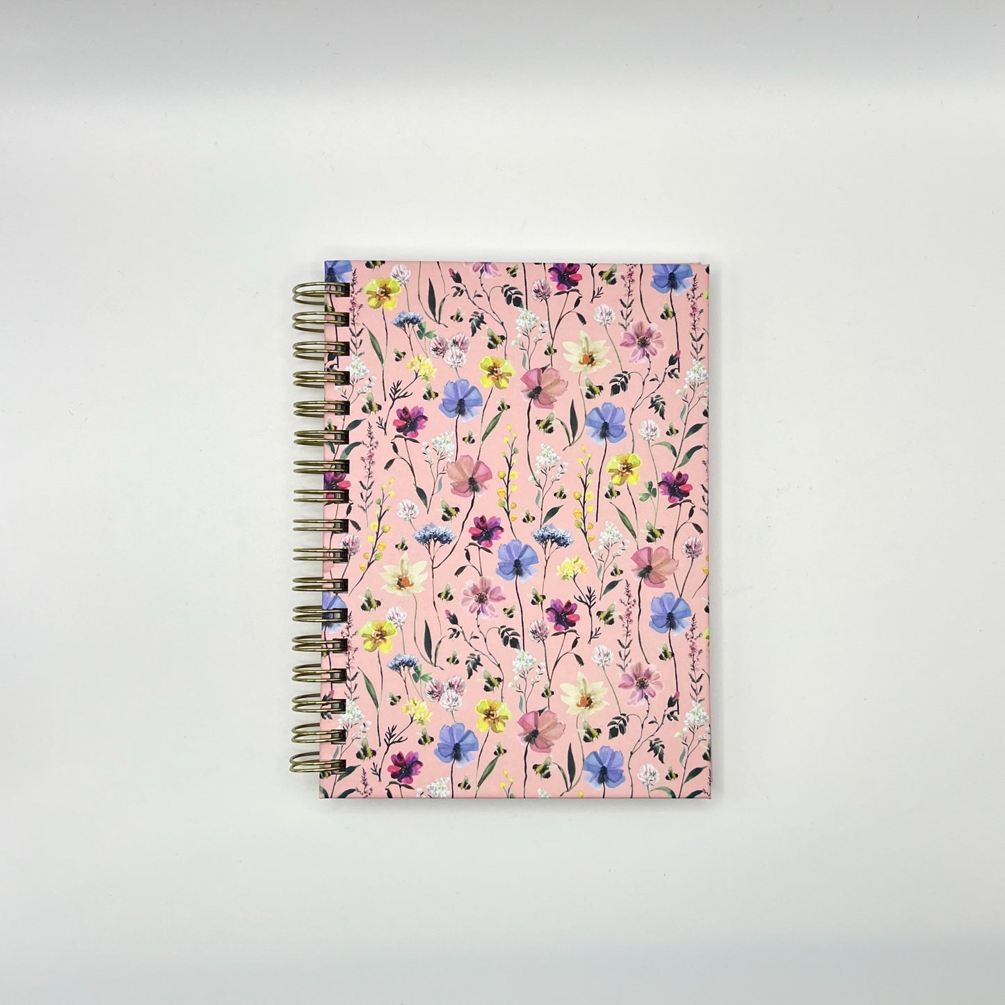 Pink A6 Flower Notebook