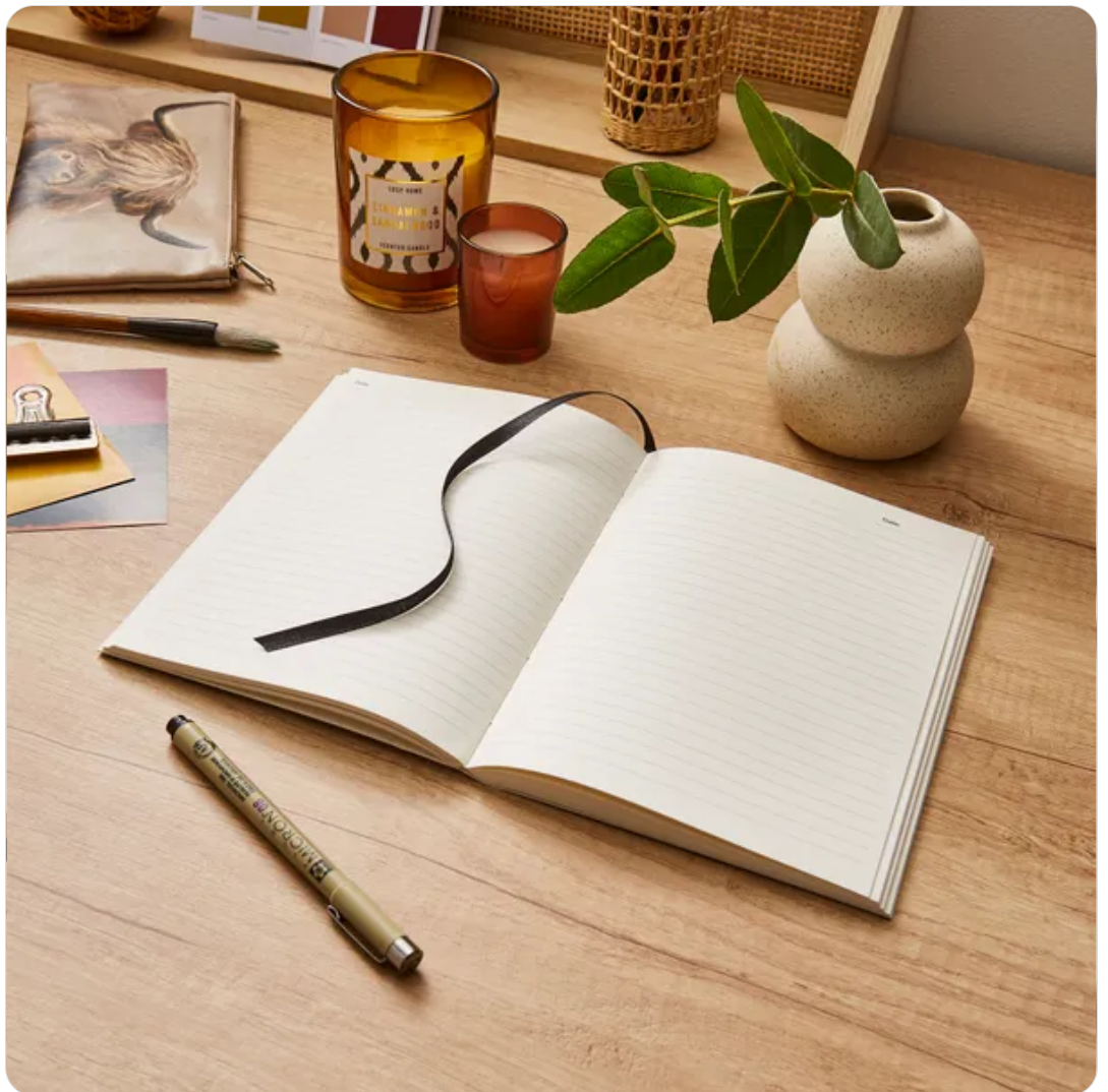 Waters and Noble Highland Cow Softbound Notebook (A5)