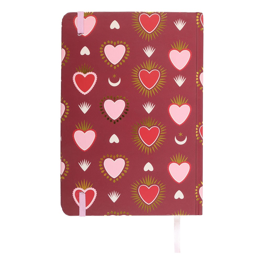 Sacred Heart A5 Notebook – Gold Edged