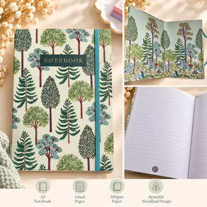 Design by Violet – Beechwood Park A5 Lined Notebook