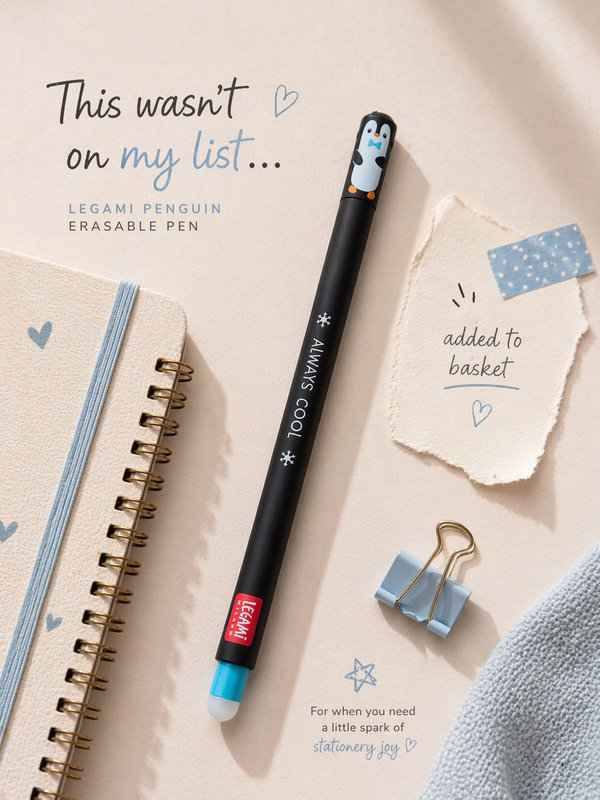 Legami Collectable Erasable Gel Pen