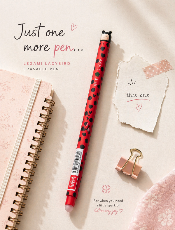 Legami Collectable Erasable Gel Pen
