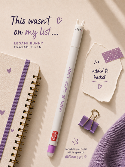 Legami Collectable Erasable Gel Pen