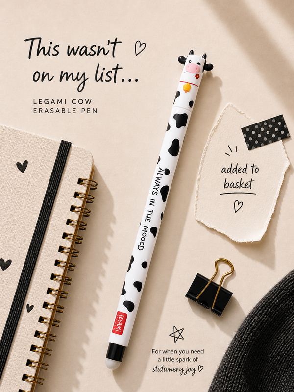 Legami Collectable Erasable Gel Pen