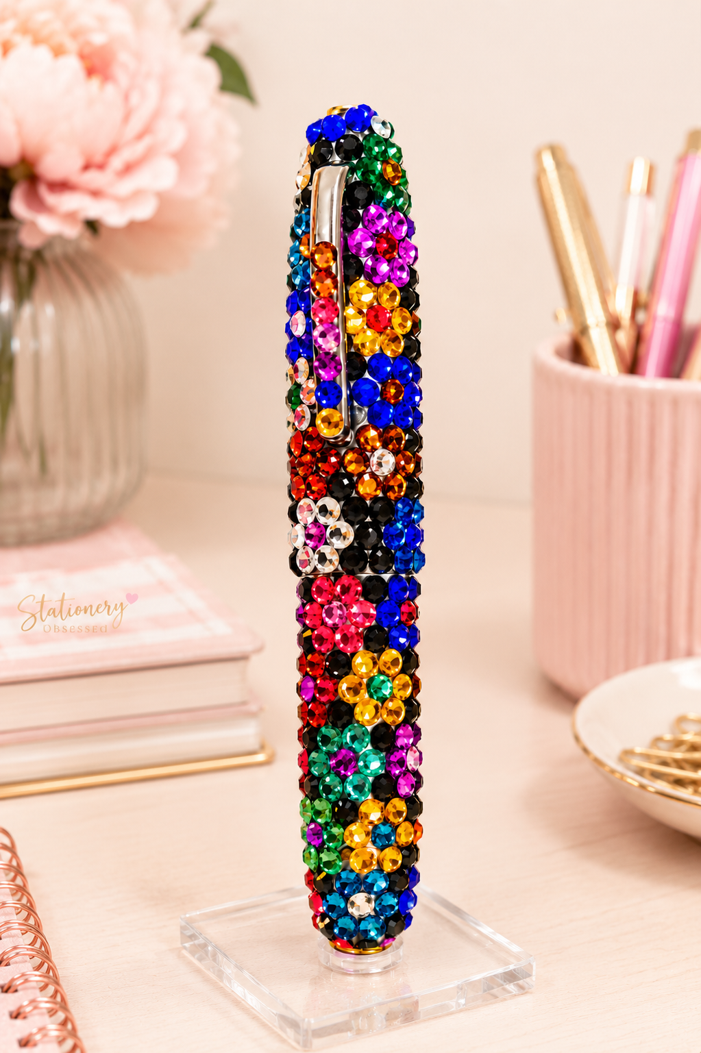 Flower Crystal Pen