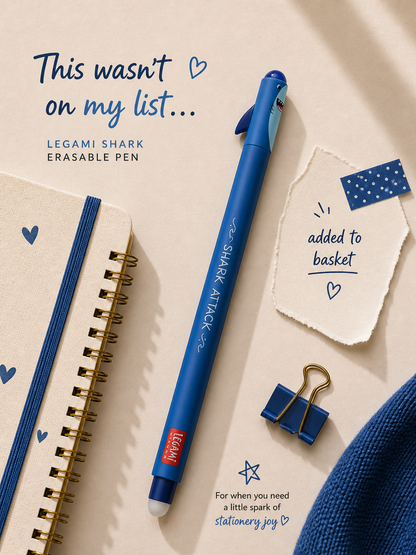Legami Collectable Erasable Gel Pen