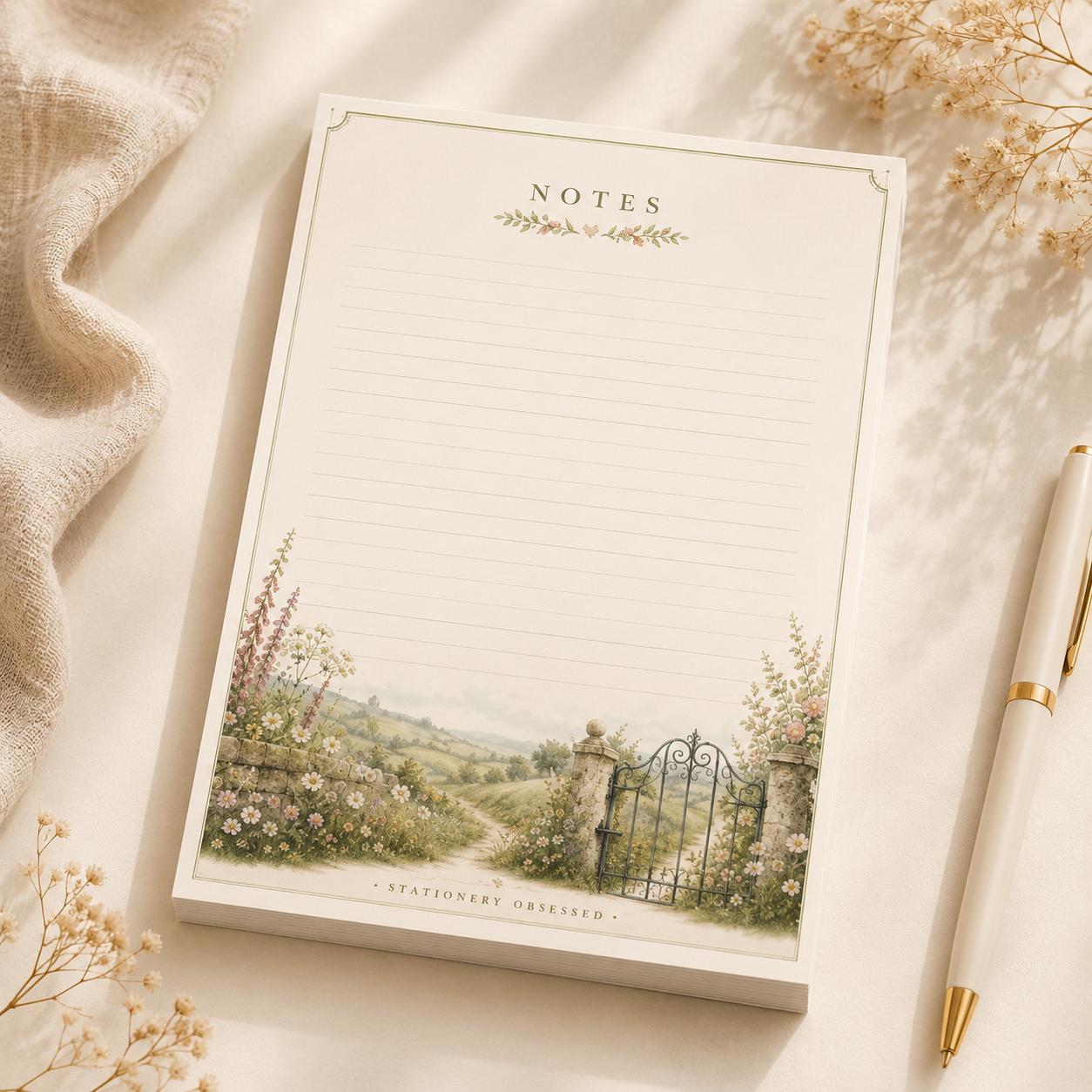 Through The Gate Memo Pad